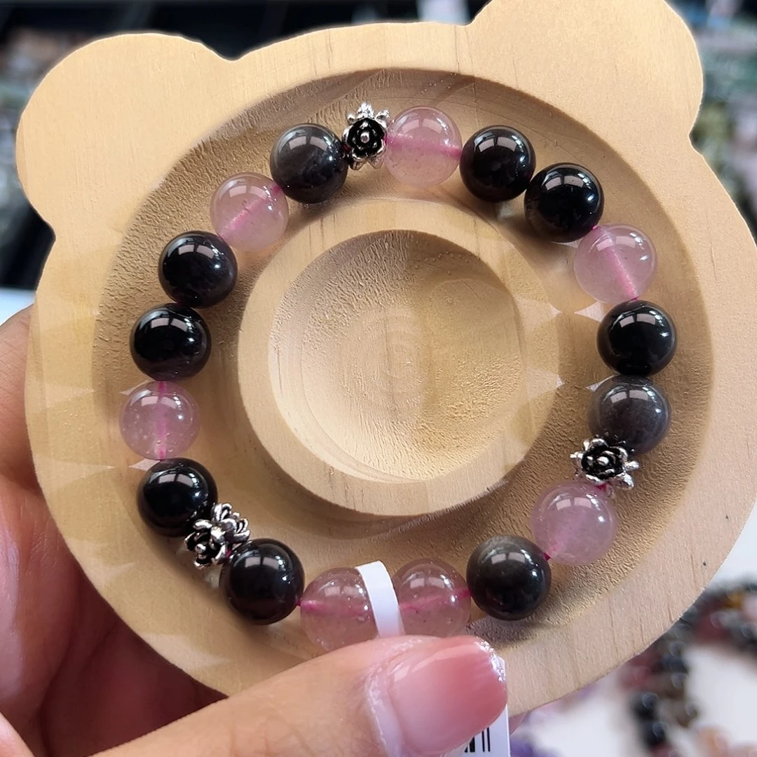 水晶手串未镶嵌水晶手串