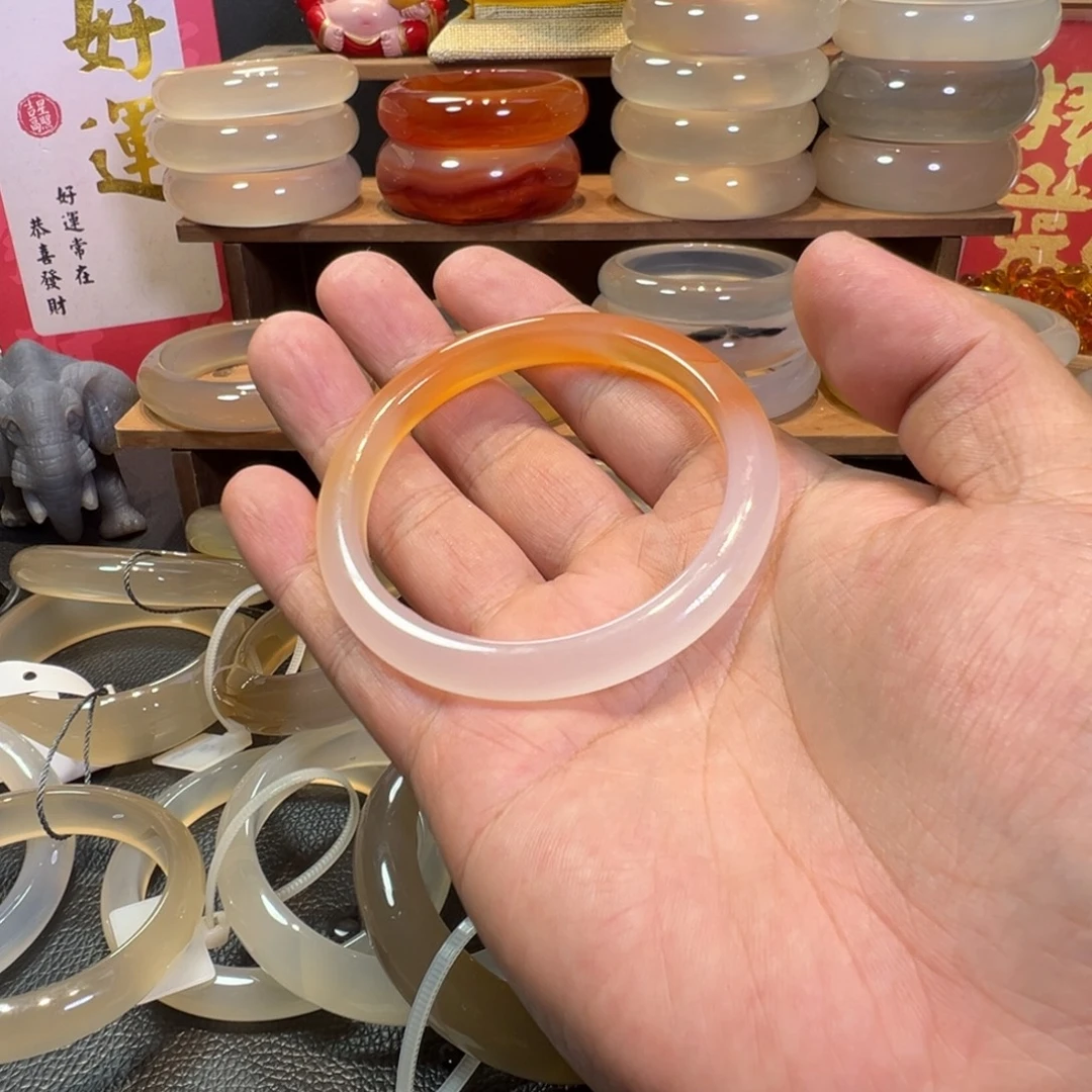 你***-手镯玛瑙/玉髓未镶嵌