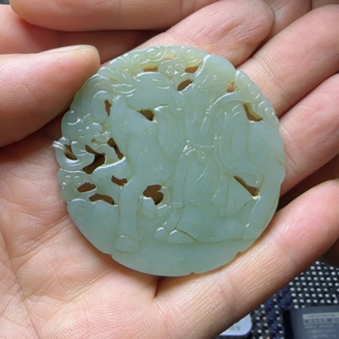 【闪购商品】和田玉挂件未镶嵌a****j