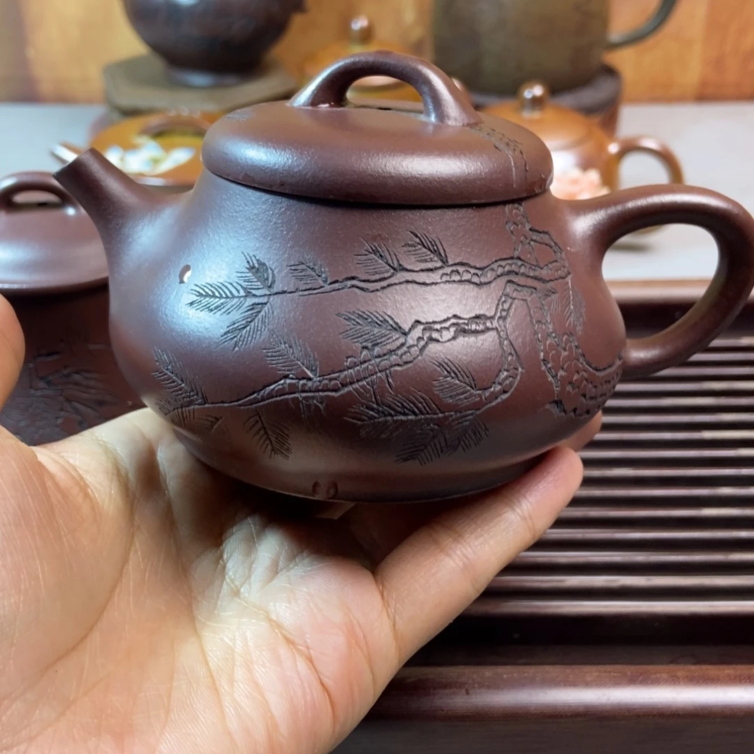 紫砂茶壶紫砂全手工定制