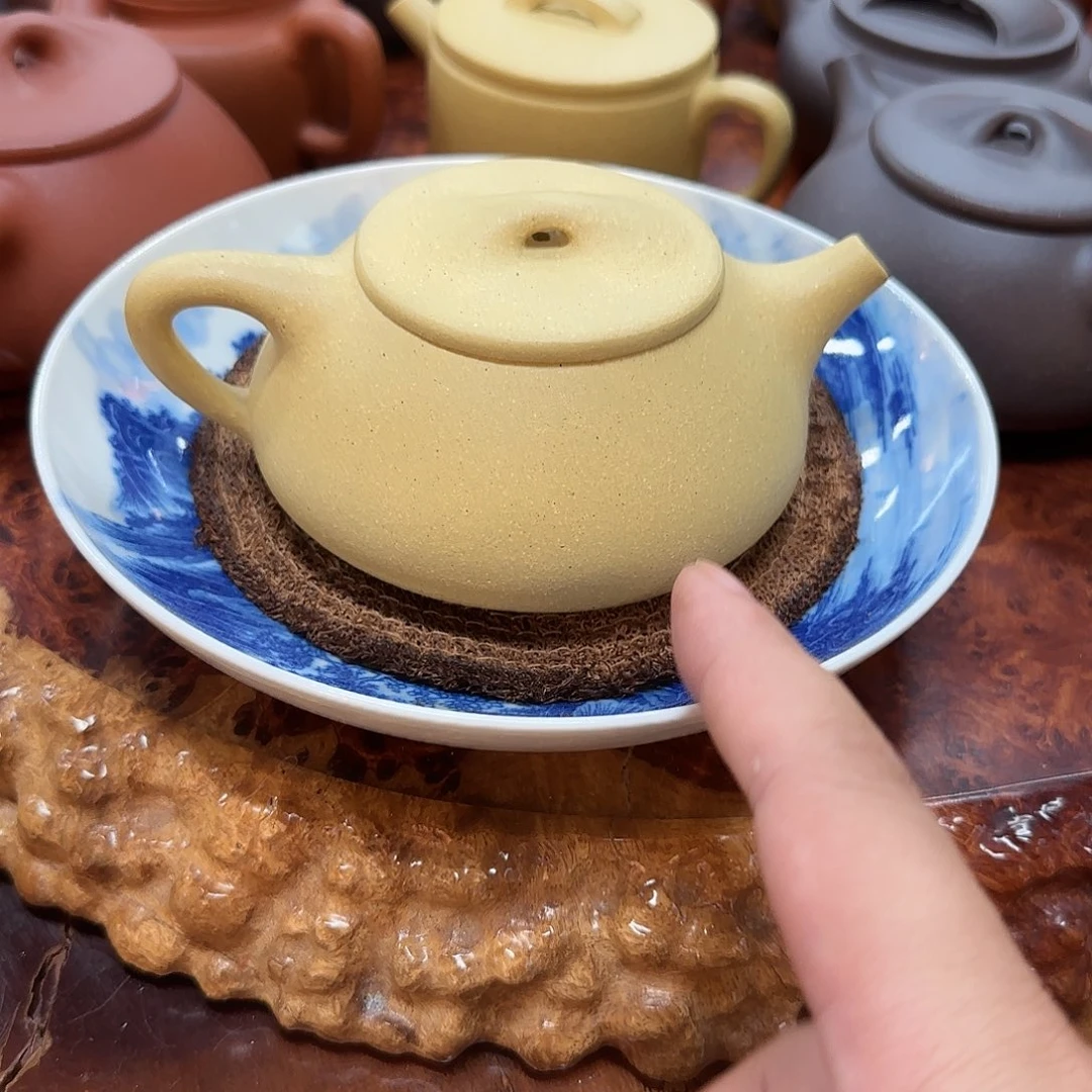 茶壶紫砂本绿景洲石瓢