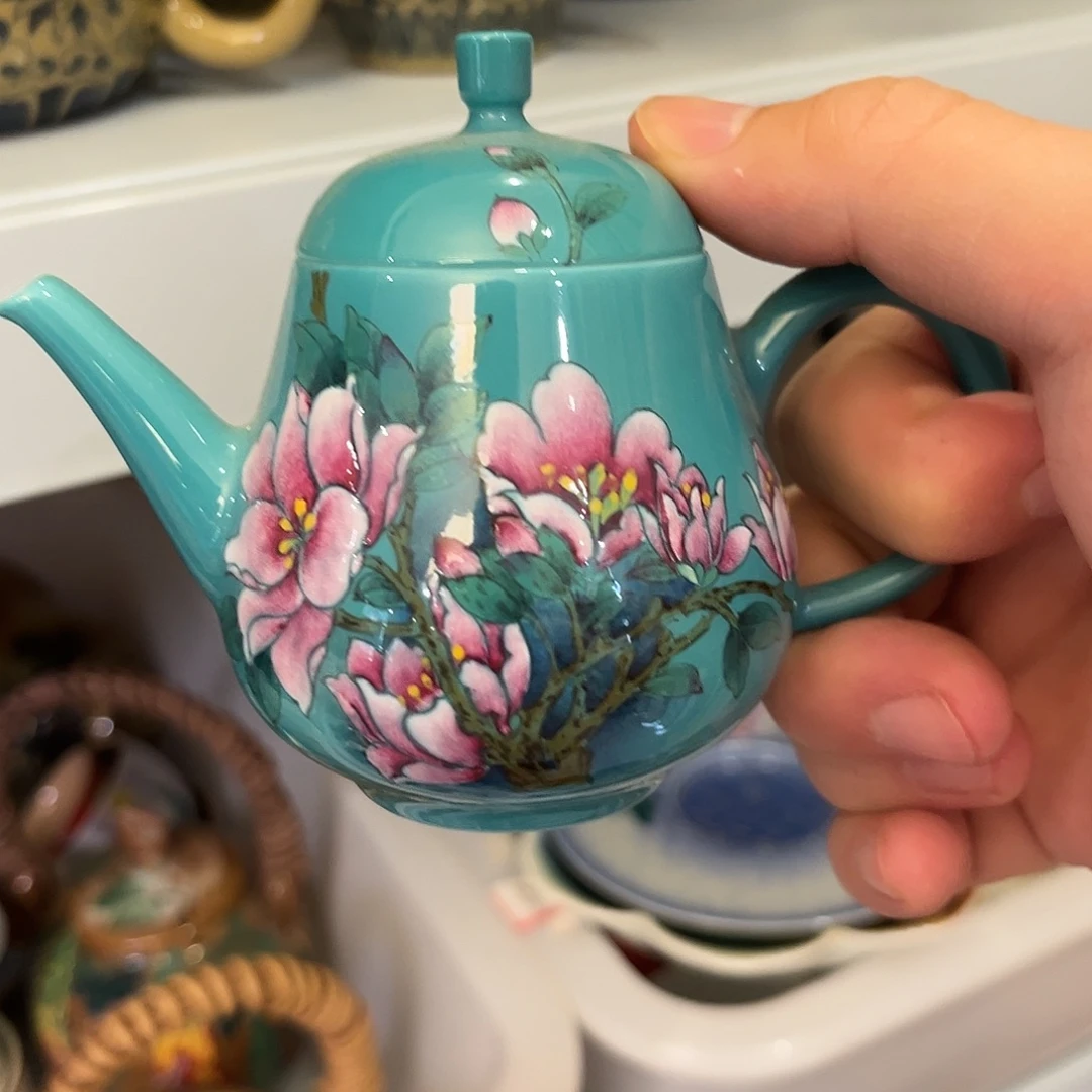 柴烧手工手绘陶瓷