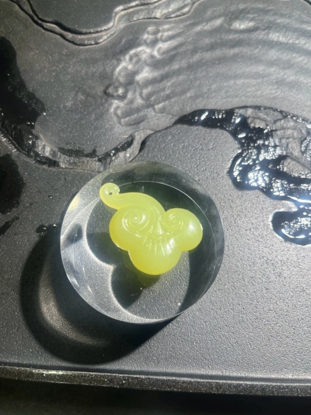 和田玉、黄口平安如意精致气质复古