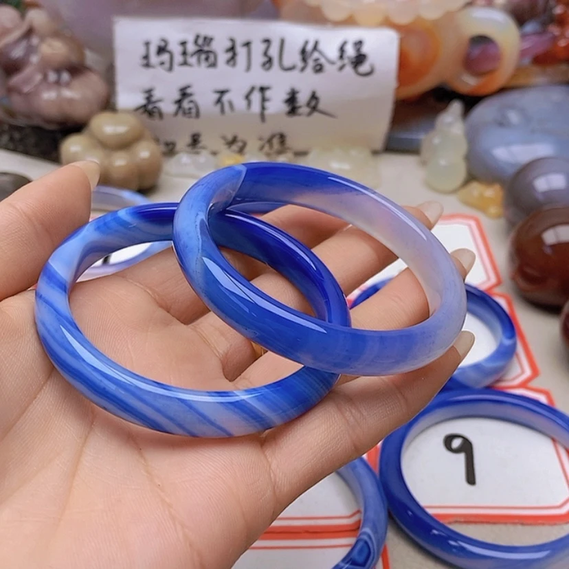 【闪购商品】未镶嵌玛瑙/玉髓珠宝半成品我***茶