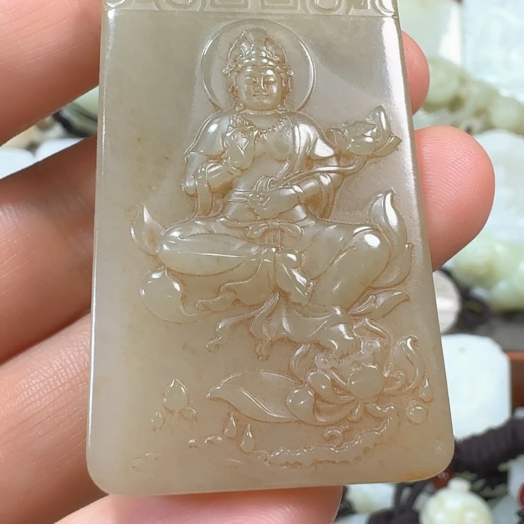 未镶嵌和田玉挂件黎**梦
