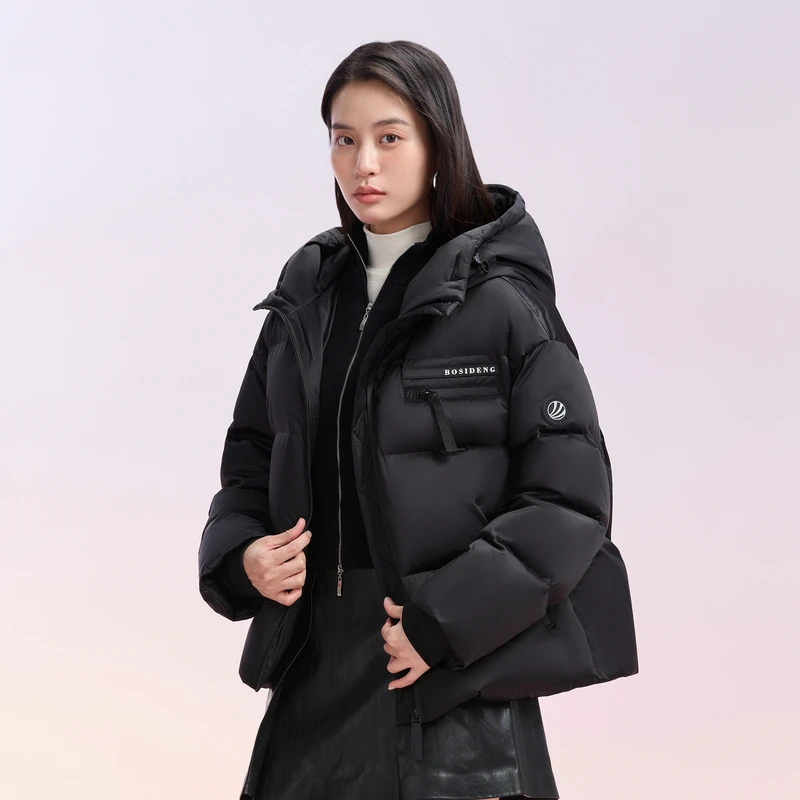 波司登【好羽绒】2024冬新款品质泡芙系列休闲外套百搭羽绒服B401