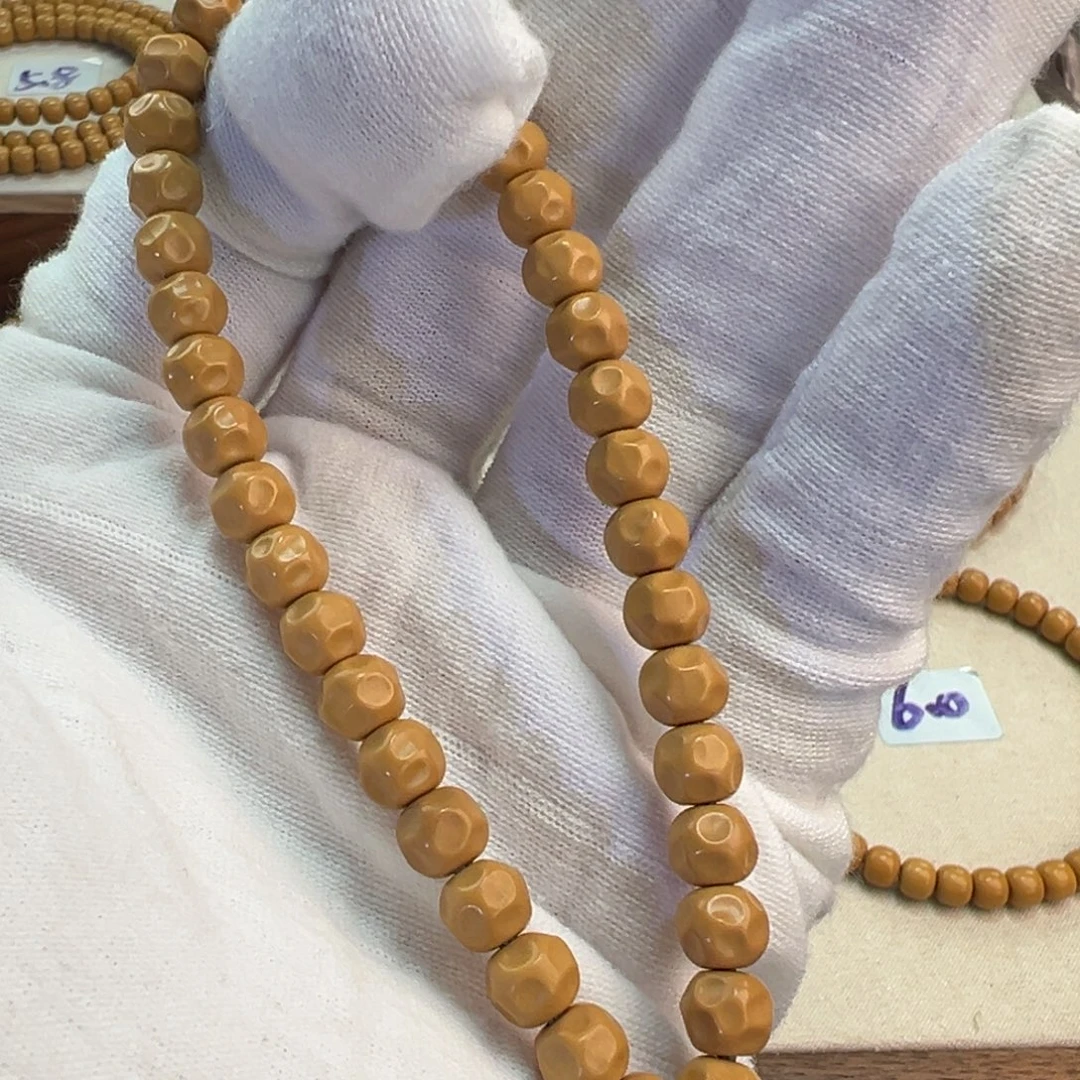 橄榄核手串6.7mm全无白无相手持