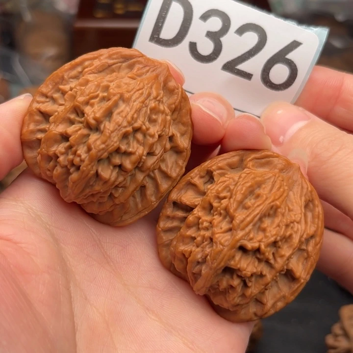 吊坠文玩核桃326虎头