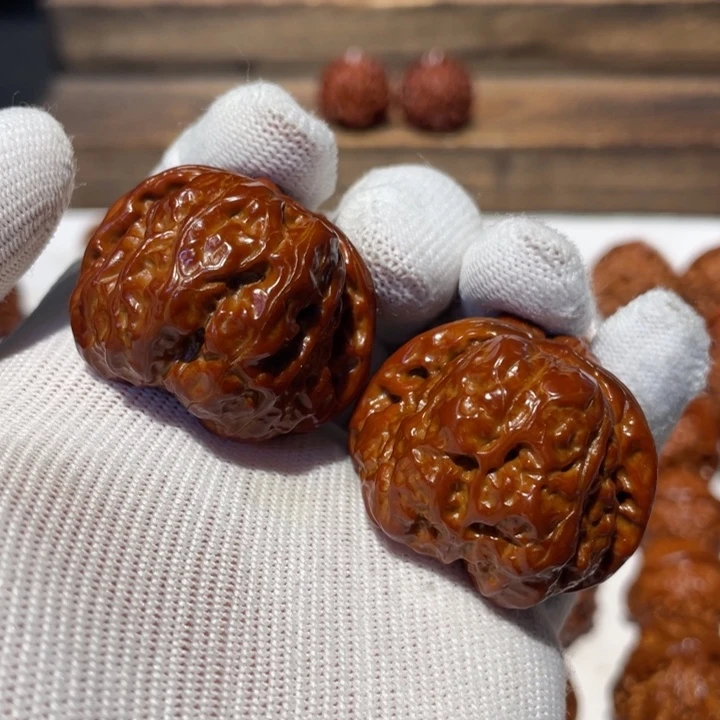 猴头核桃吊坠对****欢蛤蟆头反油41.10