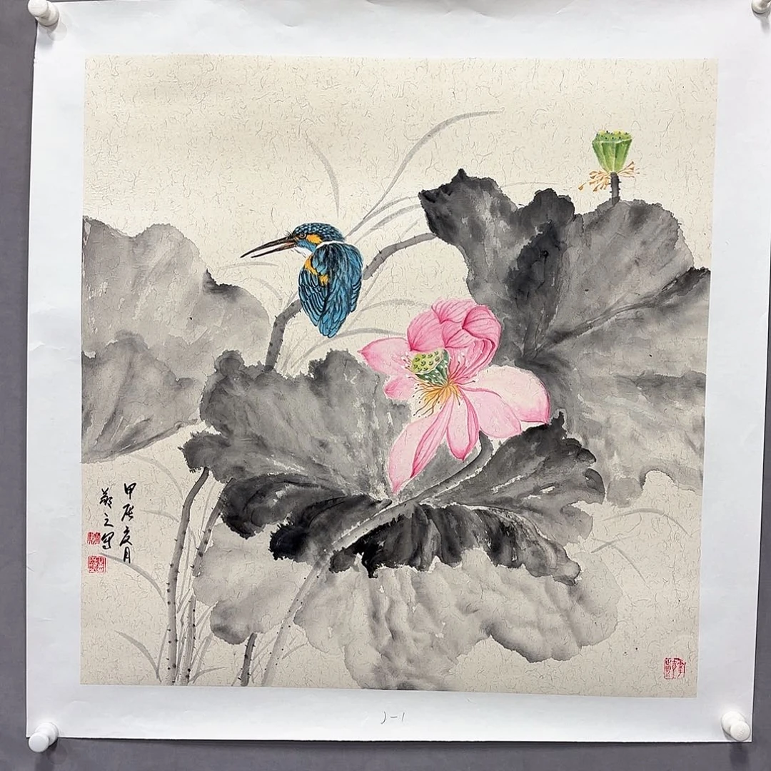 国画国画纯手绘作品请放心去藏