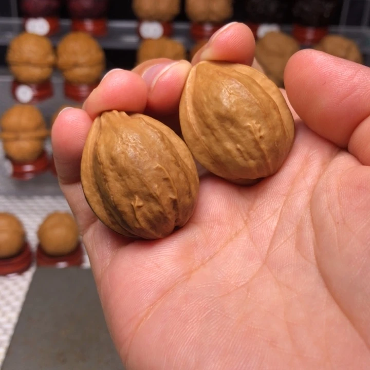 把件文玩核桃45金瓜子