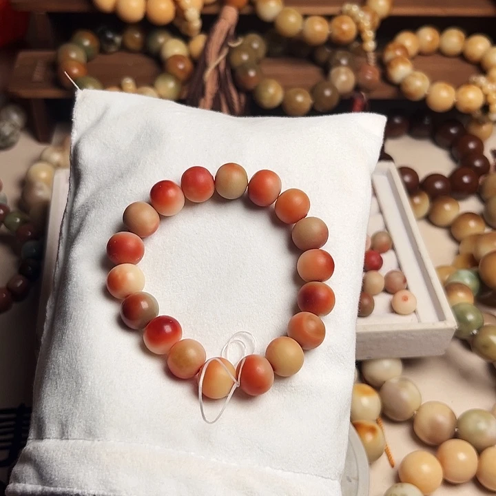 菩提根/象牙果吊坠蜜****?卡14干磨红樱桃