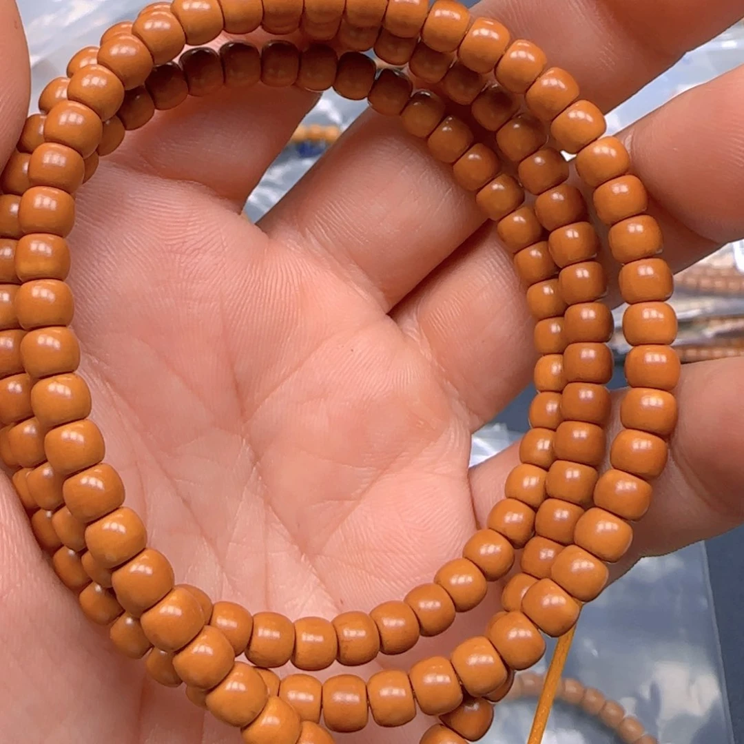 橄榄核手串静**心核尖极限弧尺寸5.5老挝全品