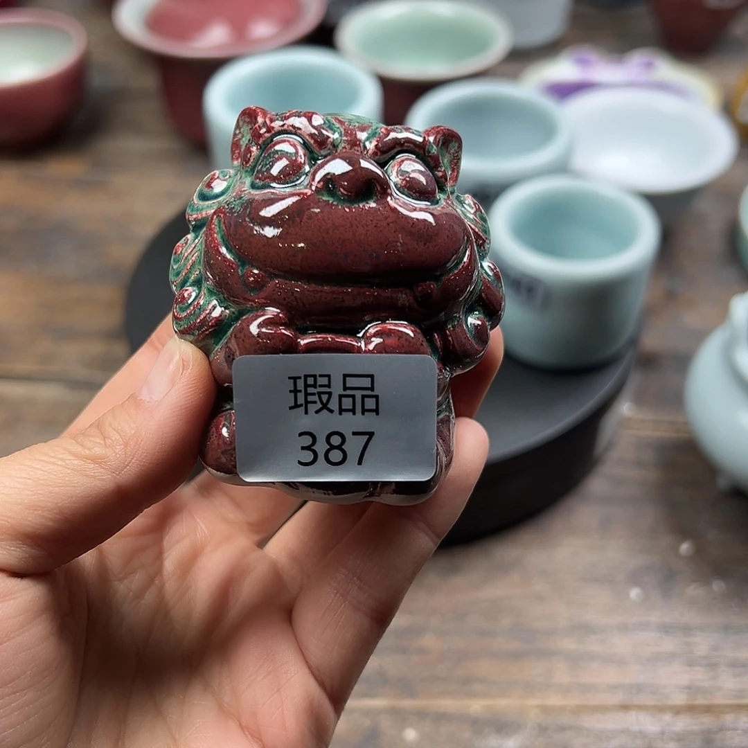 摆件陶窑口自销原矿钧瓷