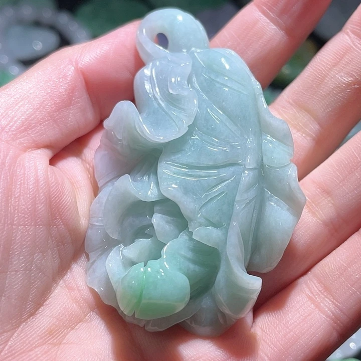 颈饰未镶嵌翡翠天