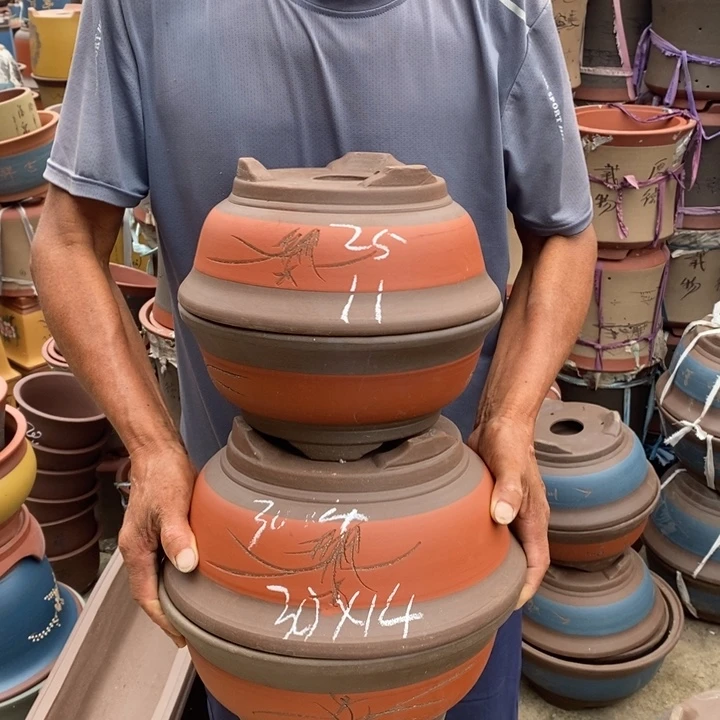 紫砂花盆紫砂花盆