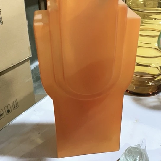 琉璃高度33厘米凯旋门花瓶