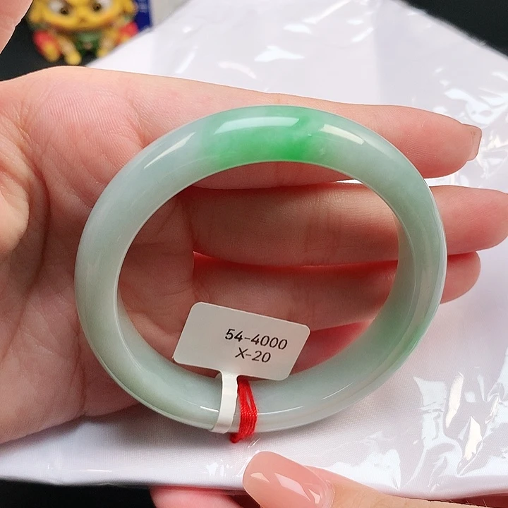 翡翠未镶嵌手镯缅甸天然A货翡翠