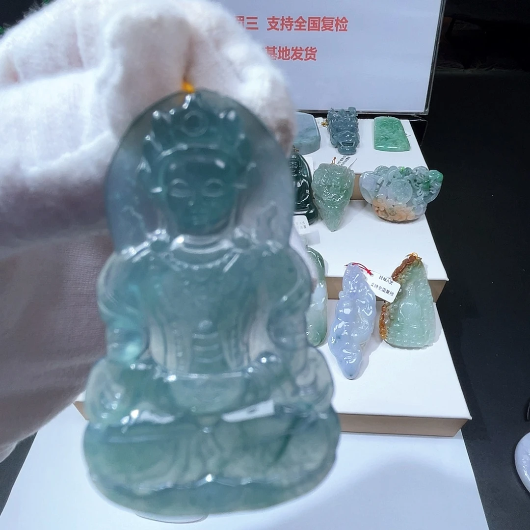 翡翠未镶嵌颈饰翡翠235