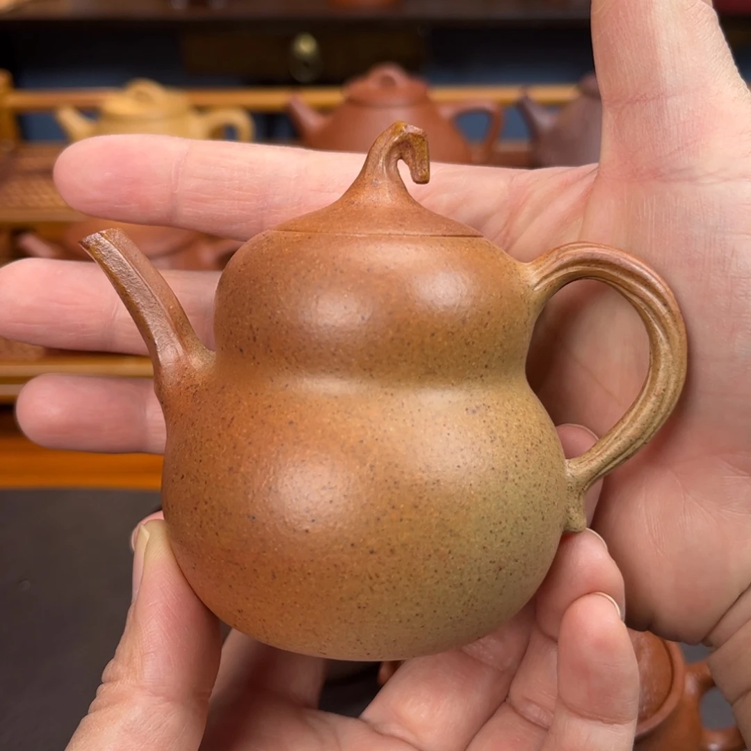 何***财紫砂茶壶宜兴紫砂壶半手工制作