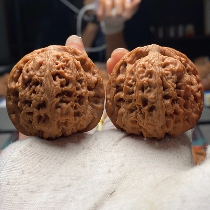 吊坠文玩核桃6号 44尺大球疆 全品