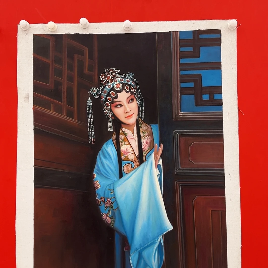 国画二郎展览原作
