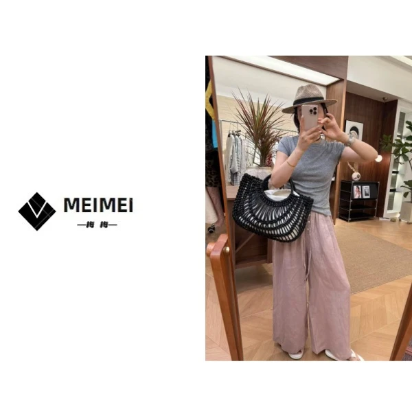 XMM.【莱赛尔羊毛打底】时尚休闲百搭夏季潮流修身洋气-GZ3CT519845