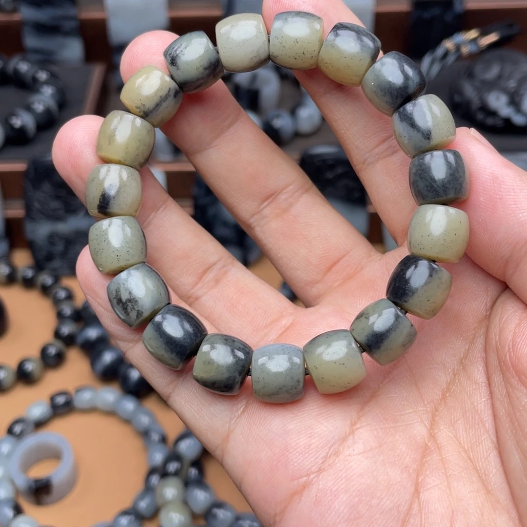 手串未镶嵌和田玉阳**男