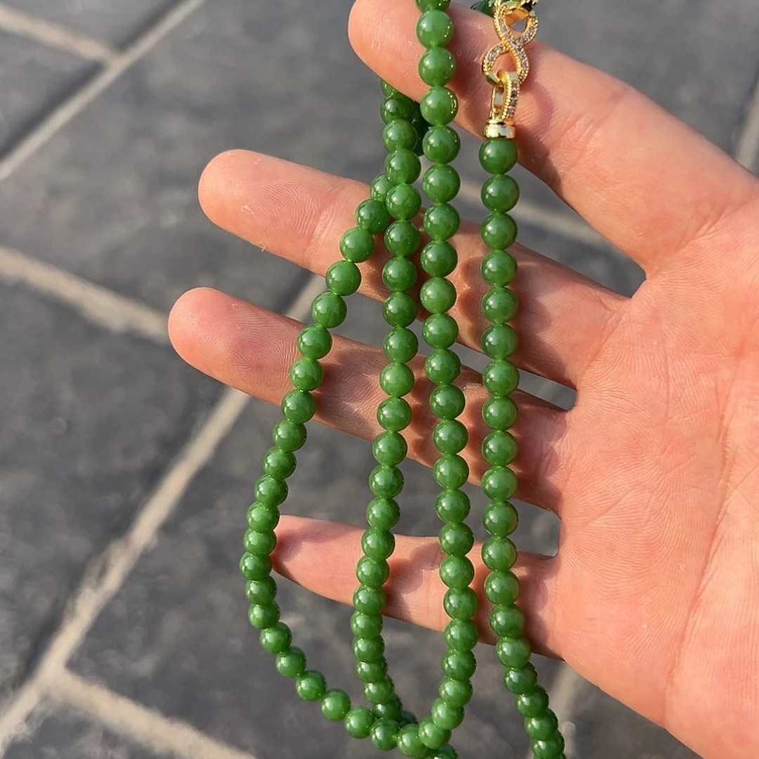 小***草和田玉未镶嵌手镯