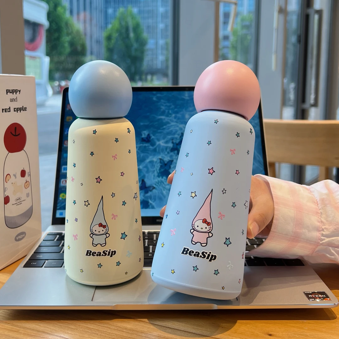 保温杯女生ins高颜值女生水杯2025新款不锈钢杯子便携式学生专用