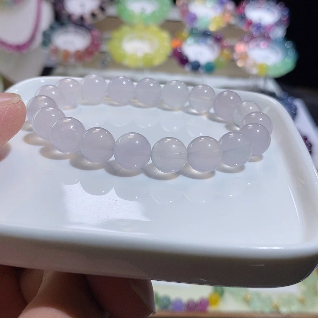 手链水晶未镶嵌荔枝色10加