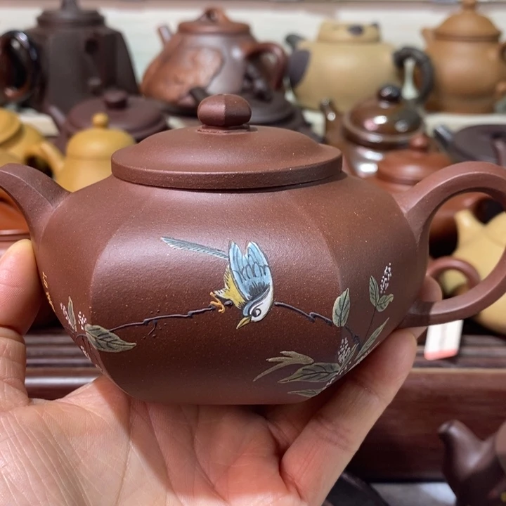 茶壶紫砂微瑕处理一把