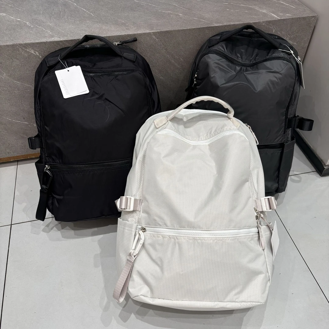 LULU运动双肩包New Crew大容量书包背包旅行瑜伽通勤防水男女款包