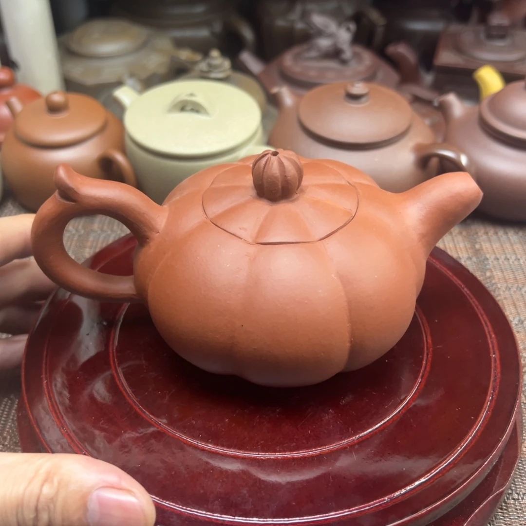 紫砂茶壶宜兴原矿紫砂壶200毫升容量