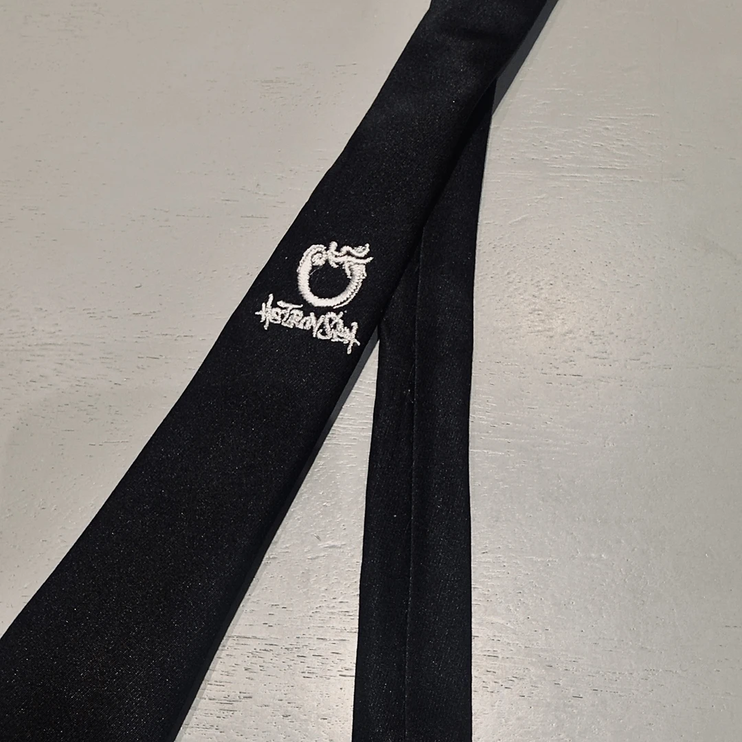 AstronSea 刺绣蚕丝领带