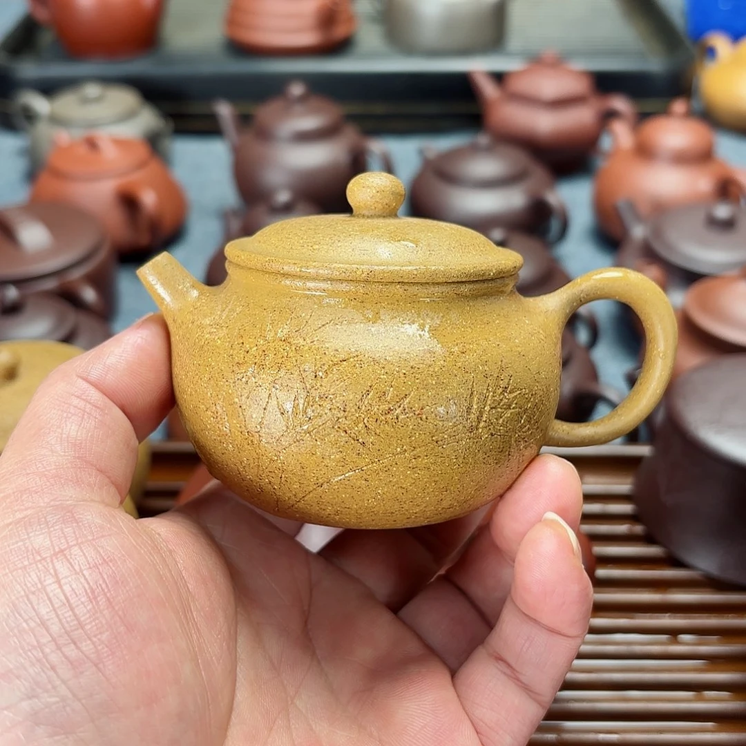 紫砂茶壶肥**子全手工巨轮
