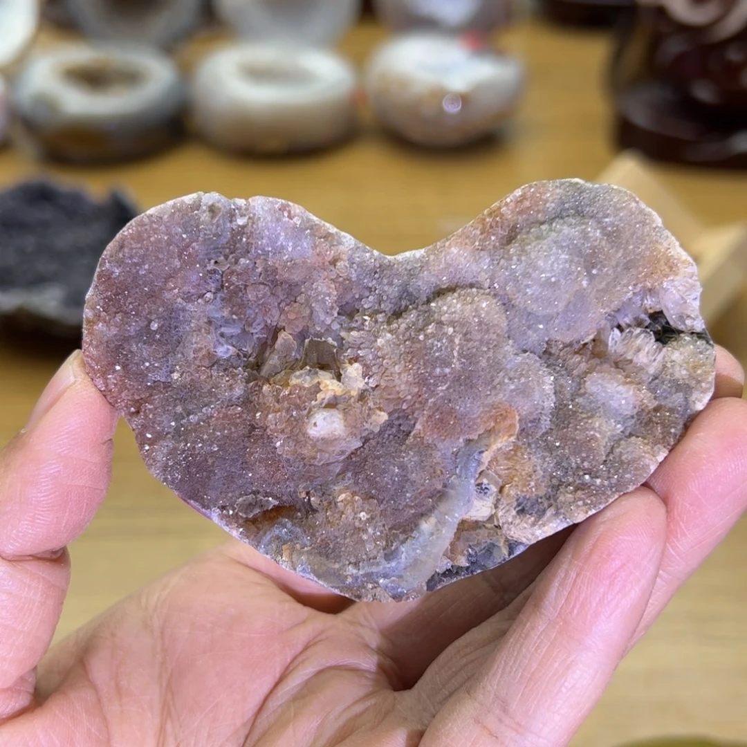 水晶水晶无镶嵌未镶嵌爱心16