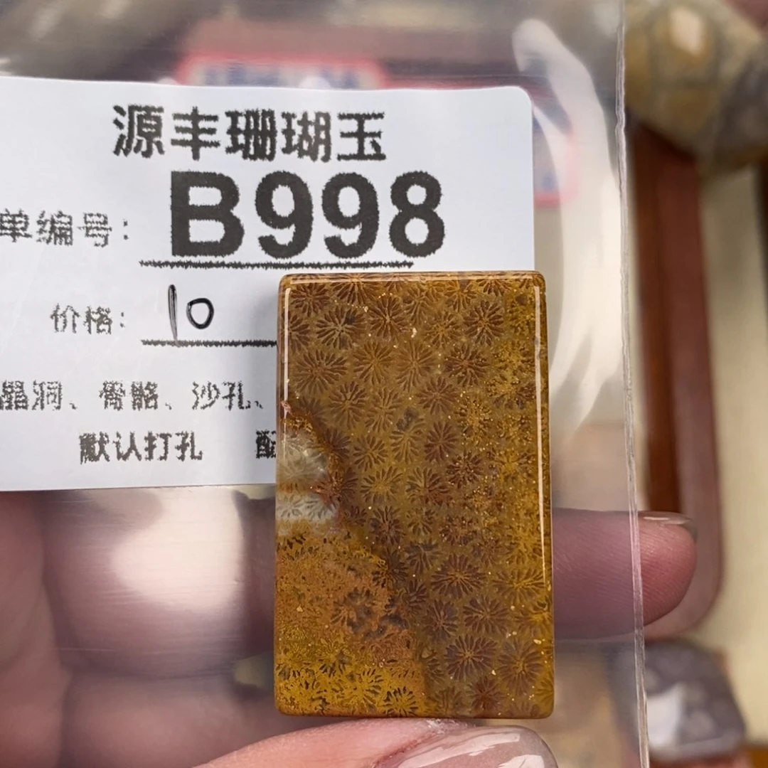 硅化玉颈饰未镶嵌绾
