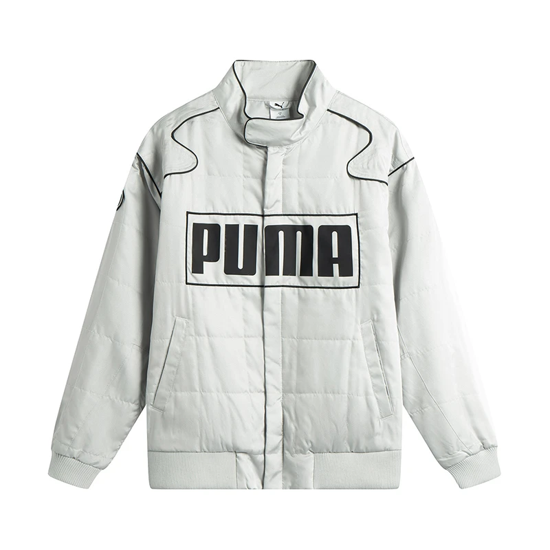 PUMA彪马官方男装女装运动服休闲夹棉外套631974