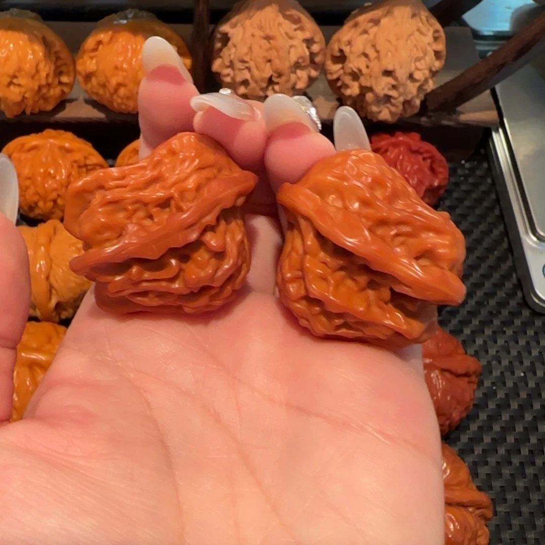 文玩核桃吊坠盘山小鸟34精品