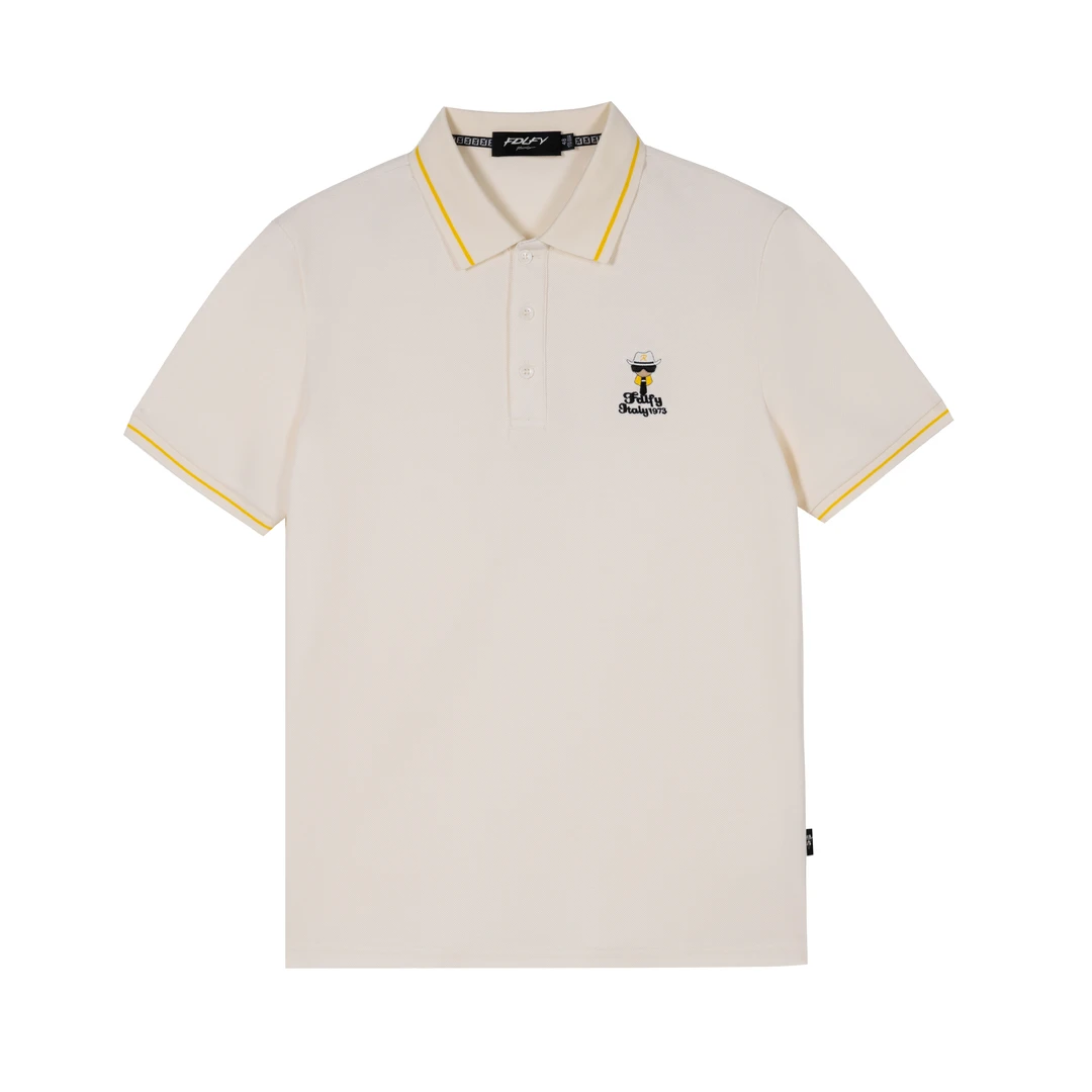FDLFY老佛爷夏季polo衫经典时尚款男士翻领