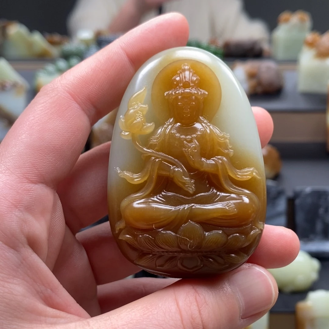 未镶嵌和田玉挂件