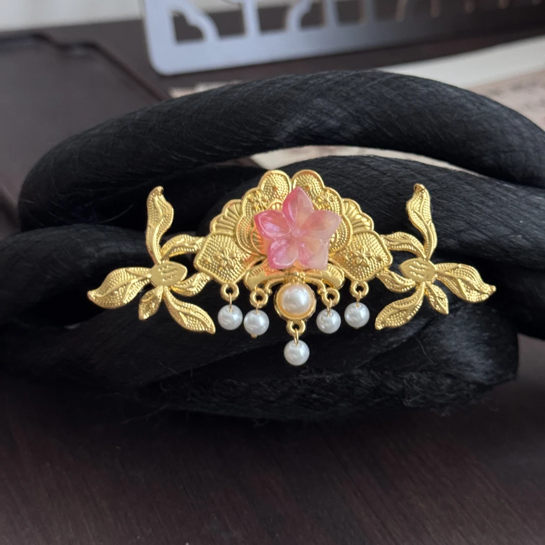 金色【玉淑】古风汉服配饰