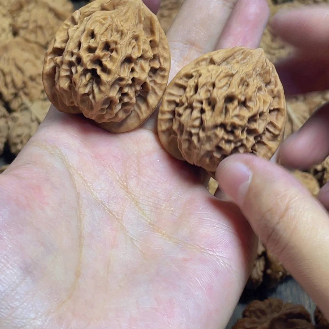 雾***川把件桃核10 秦岭灯笼野生小众