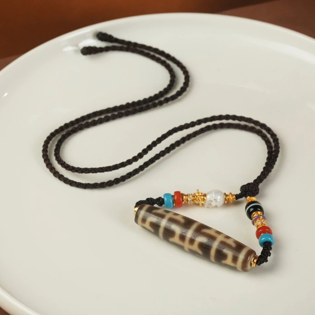 壹加小羊|吴系大号无界玛瑙锁骨链