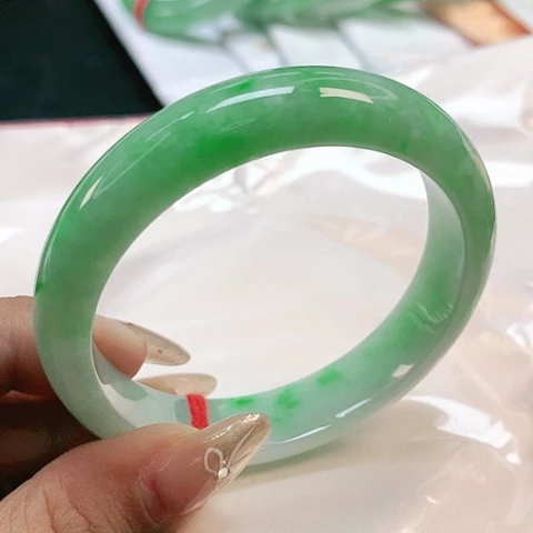 未镶嵌手镯翡翠2557