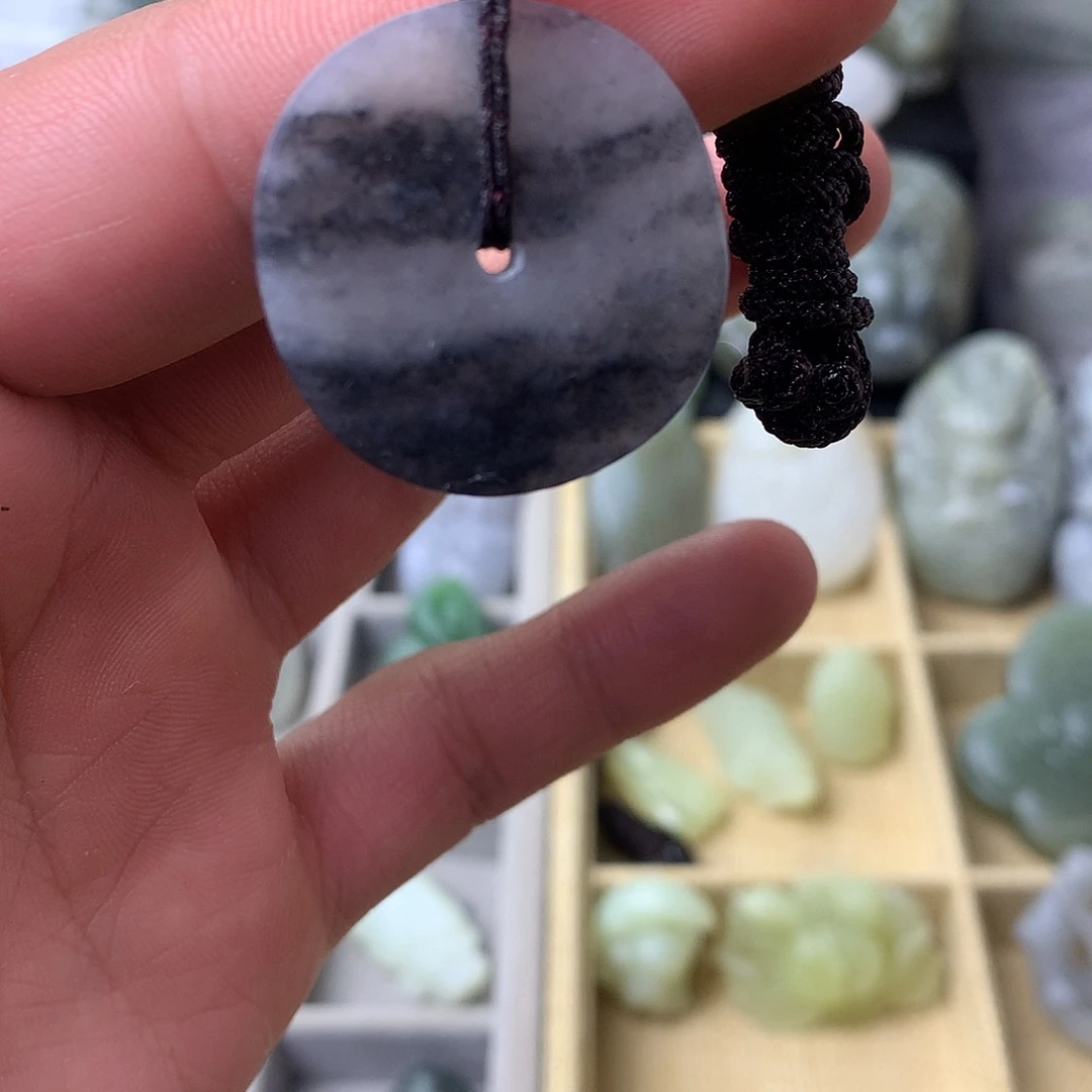 和田玉未镶嵌吊坠(不含链)