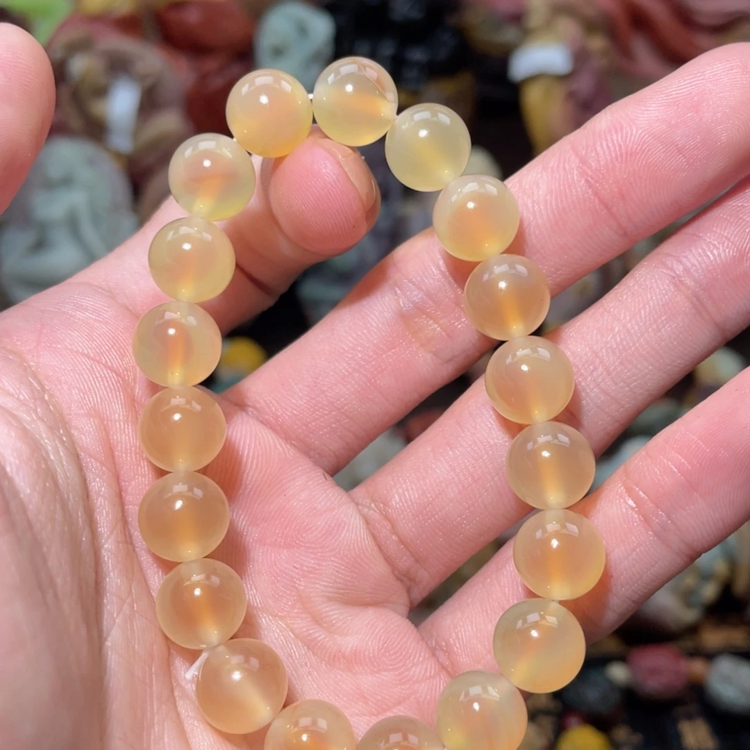 石英质玉未镶嵌手链