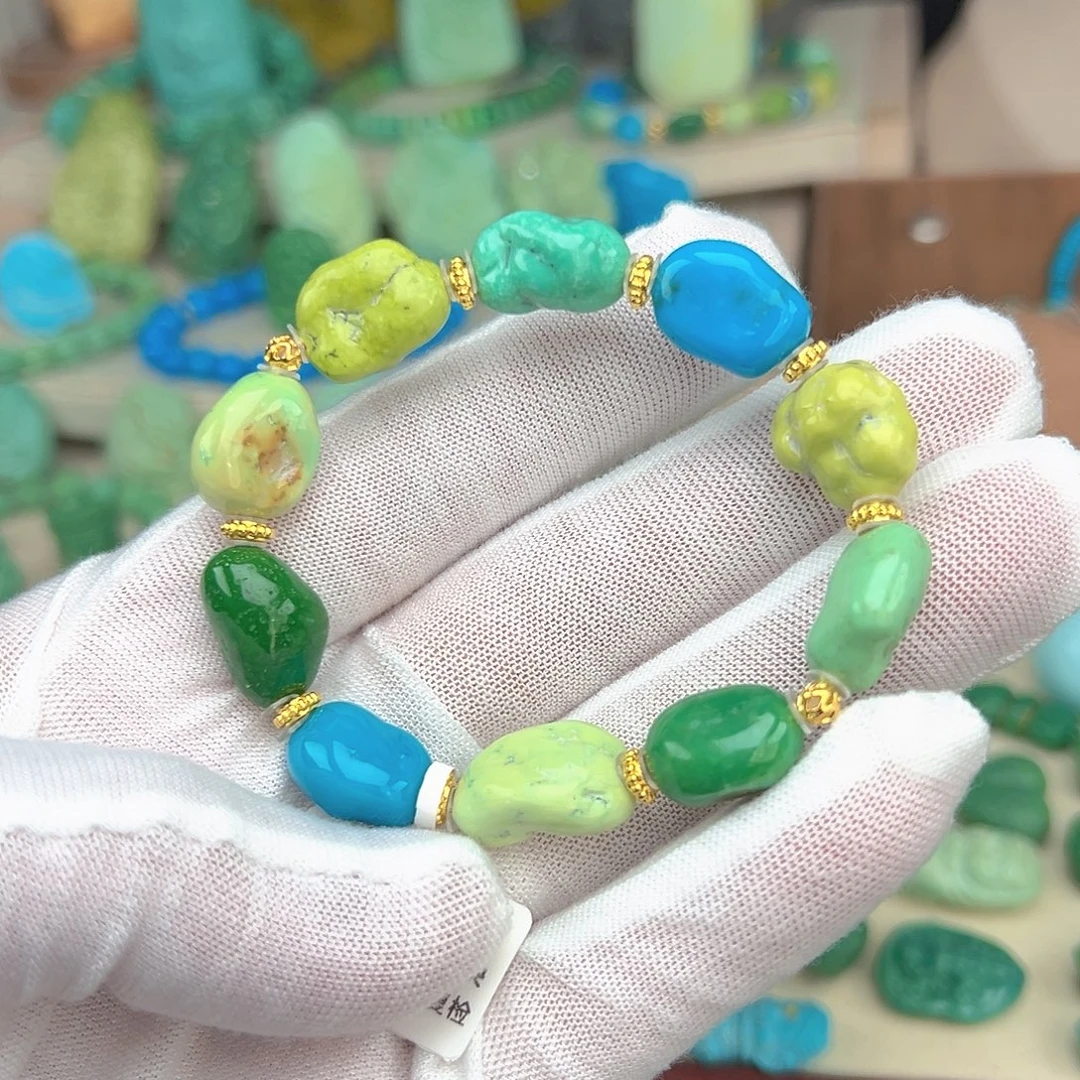 绿松石未镶嵌主播夏