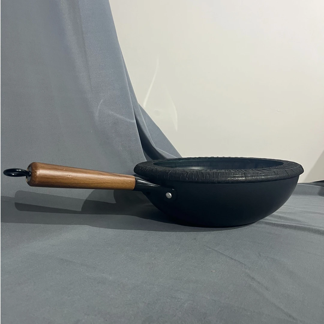 0氟陶瓷大铁锅家用锅具在中华大铁锅32cm/30cm尺寸